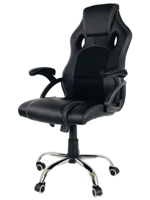 Fotel obrotowy do biurka CARRERA PRO BLACK II GATUNEK Lugano Fotel obrotowy do biurka CARRERA PRO BLACK II GATUNEK Lugano