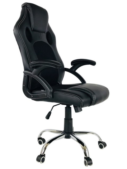 Fotel obrotowy do biurka CARRERA PRO BLACK II GATUNEK Lugano Fotel obrotowy do biurka CARRERA PRO BLACK II GATUNEK Lugano