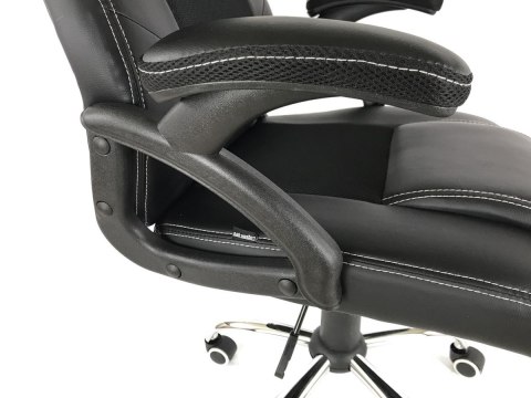 Fotel obrotowy do biurka CARRERA PRO BLACK II GATUNEK Lugano Fotel obrotowy do biurka CARRERA PRO BLACK II GATUNEK Lugano