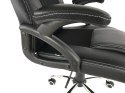 Fotel obrotowy do biurka CARRERA PRO BLACK Lugano