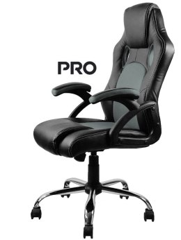 Fotel obrotowy do biurka CARRERA PRO GRAPHITE II GATUNEK Lugano