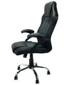 Fotel obrotowy do biurka CARRERA PRO GRAPHITE II GATUNEK Lugano