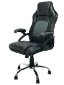 Fotel obrotowy do biurka CARRERA PRO GRAPHITE II GATUNEK Lugano