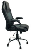Fotel obrotowy do biurka CARRERA PRO GRAPHITE II GATUNEK Lugano