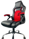 Fotel obrotowy do biurka CARRERA PRO RED II GATUNEK Lugano