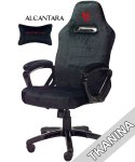 Fotel obrotowy do biurka HELLCAT SPC ALCANTARA Prototype