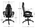 Fotel obrotowy do biurka HELLCAT SPC BLACK FABRIC POWYSTAWOWY Prototype