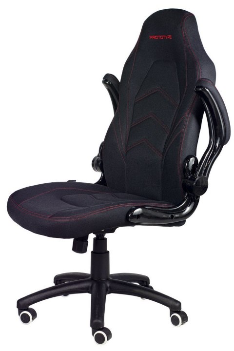 Fotel obrotowy do biurka HYPER BLACK FABRIC SPC Prototype Fotel obrotowy do biurka HYPER BLACK FABRIC SPC Prototype
