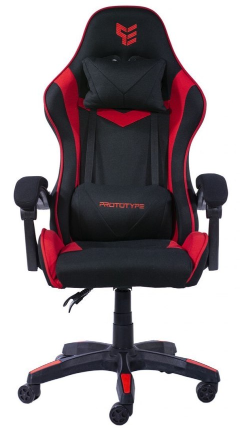 Fotel obrotowy gamingowy HERO RED FABRIC Prototype Fotel obrotowy gamingowy HERO RED FABRIC Prototype