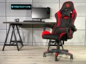 Fotel obrotowy gamingowy HERO RED FABRIC Prototype