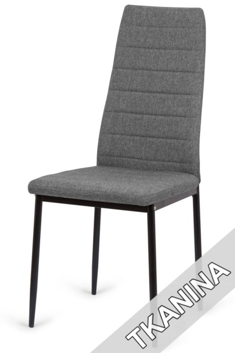 Krzesło tapicerowane VALVA LINE FABRIC GREY Lugano Krzesło tapicerowane VALVA LINE FABRIC GREY Lugano