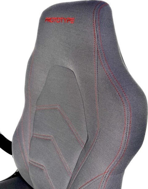 Fotel obrotowy HYPER GREY FABRIC SPC OUTLET Prototype Fotel obrotowy HYPER GREY FABRIC SPC OUTLET Prototype
