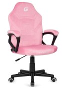 Fotel obrotowy do biurka MARIO ALCANTARA CANDY PINK Lugano