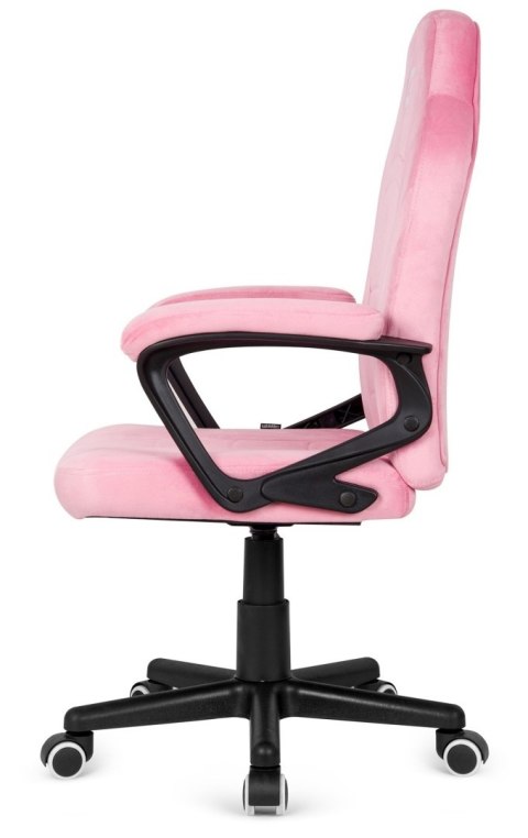 Fotel obrotowy do biurka MARIO ALCANTARA CANDY PINK Lugano Fotel obrotowy do biurka MARIO ALCANTARA CANDY PINK Lugano