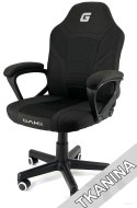 Fotel obrotowy do biurka MARIO BLACK FULL Fabric OUTLET Lugano