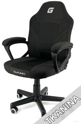 Fotel obrotowy do biurka MARIO BLACK FULL Fabric OUTLET Lugano