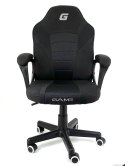 Fotel obrotowy do biurka MARIO BLACK FULL Fabric OUTLET Lugano
