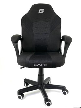 Fotel obrotowy do biurka MARIO BLACK FULL Fabric OUTLET Lugano