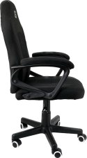 Fotel obrotowy do biurka MARIO BLACK FULL Fabric OUTLET Lugano