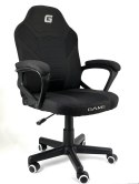 Fotel obrotowy do biurka MARIO BLACK FULL Fabric OUTLET Lugano