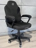 Fotel obrotowy do biurka MARIO BLACK FULL Fabric OUTLET Lugano