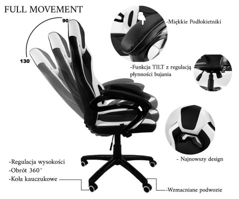 Fotel obrotowy do biurka REVENTON ALCANTARA II GATUNEK Prototype Fotel obrotowy do biurka REVENTON ALCANTARA II GATUNEK Prototype