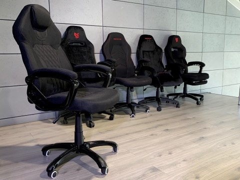 Fotel obrotowy do biurka SPIDER BLACK FABRIC SPC Prototype Fotel obrotowy do biurka SPIDER BLACK FABRIC SPC Prototype