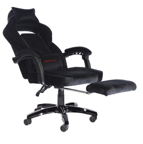 Fotel obrotowy do biurka TITAN BLACK ALCANTARA PRO SPC Prototype
