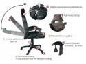 Fotel obrotowy do biurka TITAN BLACK FABRIC BASIC SPC Prototype