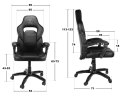 Fotel obrotowy do biurka TITAN BLACK FABRIC BASIC SPC Prototype