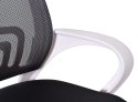 Fotel obrotowy do biurka VENTO BLACK MILK MESH Lugano