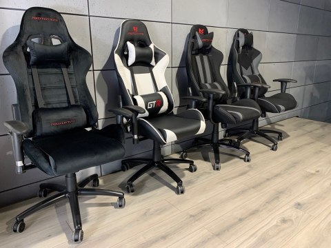 Fotel obrotowy gamingowy DESMO ALCANTARA PRO-XL II gatunek Prototype Fotel obrotowy gamingowy DESMO ALCANTARA PRO-XL II gatunek Prototype