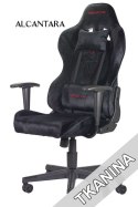 Fotel obrotowy gamingowy DIAVEL ALCANTARA PRO-XL Prototype