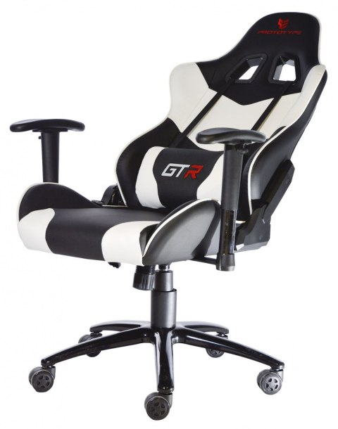 Fotel obrotowy gamingowy GTR WHITE PRO-XL Prototype Fotel obrotowy gamingowy GTR WHITE PRO-XL Prototype
