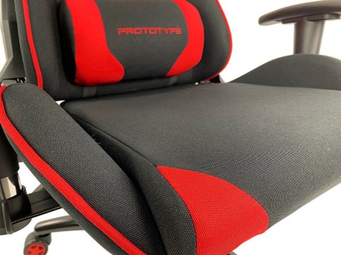 Fotel obrotowy gamingowy GTS RED PRO-XL Prototype Fotel obrotowy gamingowy GTS RED PRO-XL Prototype
