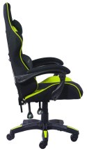 Fotel obrotowy gamingowy HERO GREEN FABRIC Prototype