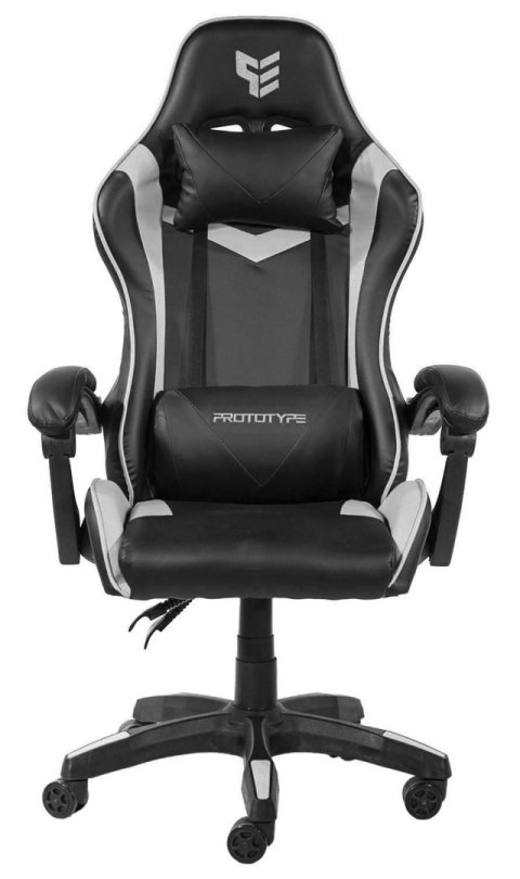 Fotel obrotowy gamingowy HERO GREY PU Prototype Fotel obrotowy gamingowy HERO GREY PU Prototype