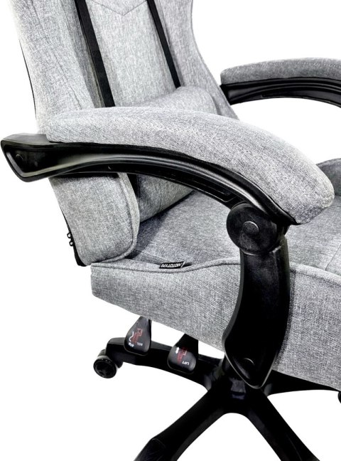 Fotel obrotowy gamingowy HERO GREY STONE FABRIC Prototype Fotel obrotowy gamingowy HERO GREY STONE FABRIC Prototype