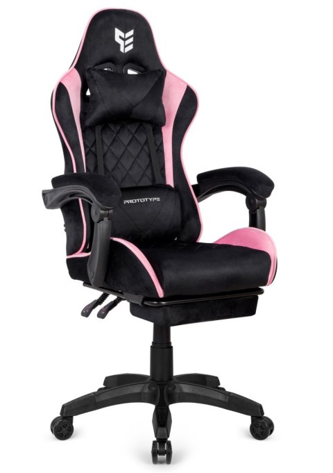 Fotel obrotowy gamingowy HERO POKER PRO PINK ALCANTARA Prototype Fotel obrotowy gamingowy HERO POKER PRO PINK ALCANTARA Prototype