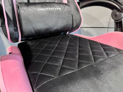 Fotel obrotowy gamingowy HERO POKER PRO PINK ALCANTARA Prototype Fotel obrotowy gamingowy HERO POKER PRO PINK ALCANTARA Prototype