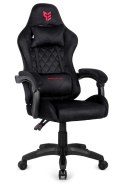 Fotel obrotowy gamingowy HERO POKER ST BLACK ALCANTARA Prototype