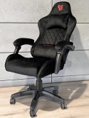 Fotel obrotowy gamingowy HERO POKER ST BLACK ALCANTARA Prototype
