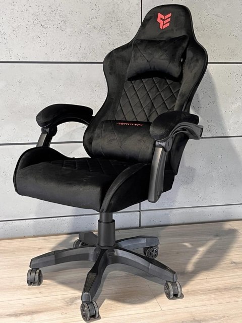 Fotel obrotowy gamingowy HERO POKER ST BLACK ALCANTARA Prototype Fotel obrotowy gamingowy HERO POKER ST BLACK ALCANTARA Prototype