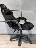 Fotel obrotowy gamingowy HERO POKER ST BLACK ALCANTARA Prototype