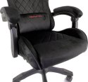 Fotel obrotowy gamingowy HERO POKER ST BLACK ALCANTARA Prototype