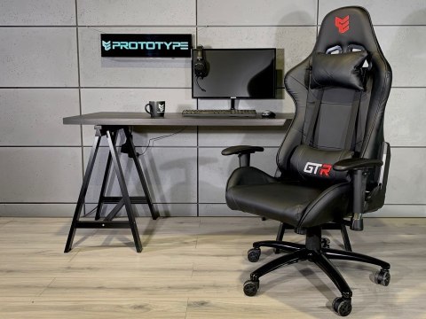 Fotel obrotowy gamingowy PRO GTR-XL SPC HERO BLACK Prototype Fotel obrotowy gamingowy PRO GTR-XL SPC HERO BLACK Prototype