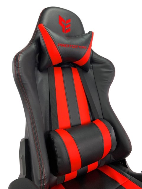 Fotel obrotowy gamingowy WARRIOR RED PRO-XL II GATUNEK Prototype Fotel obrotowy gamingowy WARRIOR RED PRO-XL II GATUNEK Prototype
