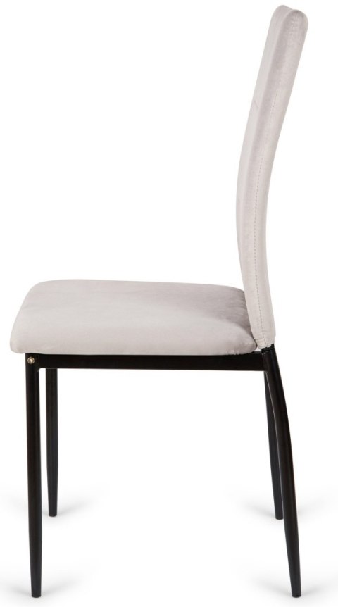 Krzesła tapicerowane Zestaw 4 VALVA DUO VELVET BROWN Lugano Krzesła tapicerowane Zestaw 4 VALVA DUO VELVET BROWN Lugano