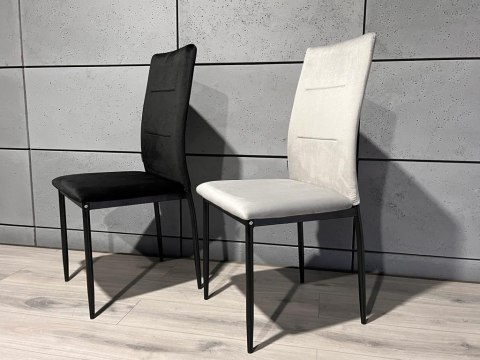 Krzesła tapicerowane Zestaw 4 VALVA DUO VELVET BROWN Lugano Krzesła tapicerowane Zestaw 4 VALVA DUO VELVET BROWN Lugano