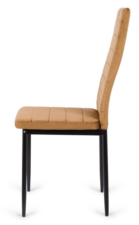 Krzesła tapicerowane zestaw 4 VALVA LINE VELVET TRUFLE Lugano Krzesła tapicerowane zestaw 4 VALVA LINE VELVET TRUFLE Lugano